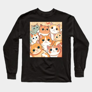 I Need All These Cats Cat Owner Cats - Funny Cats Long Sleeve T-Shirt